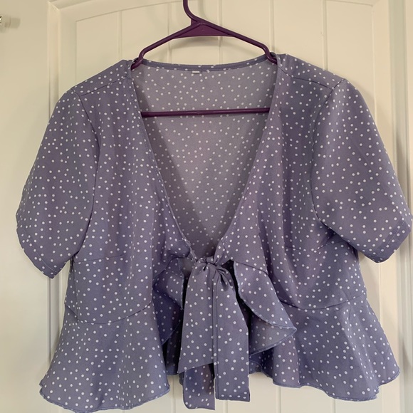 SHEIN Tops - Medium front tie top